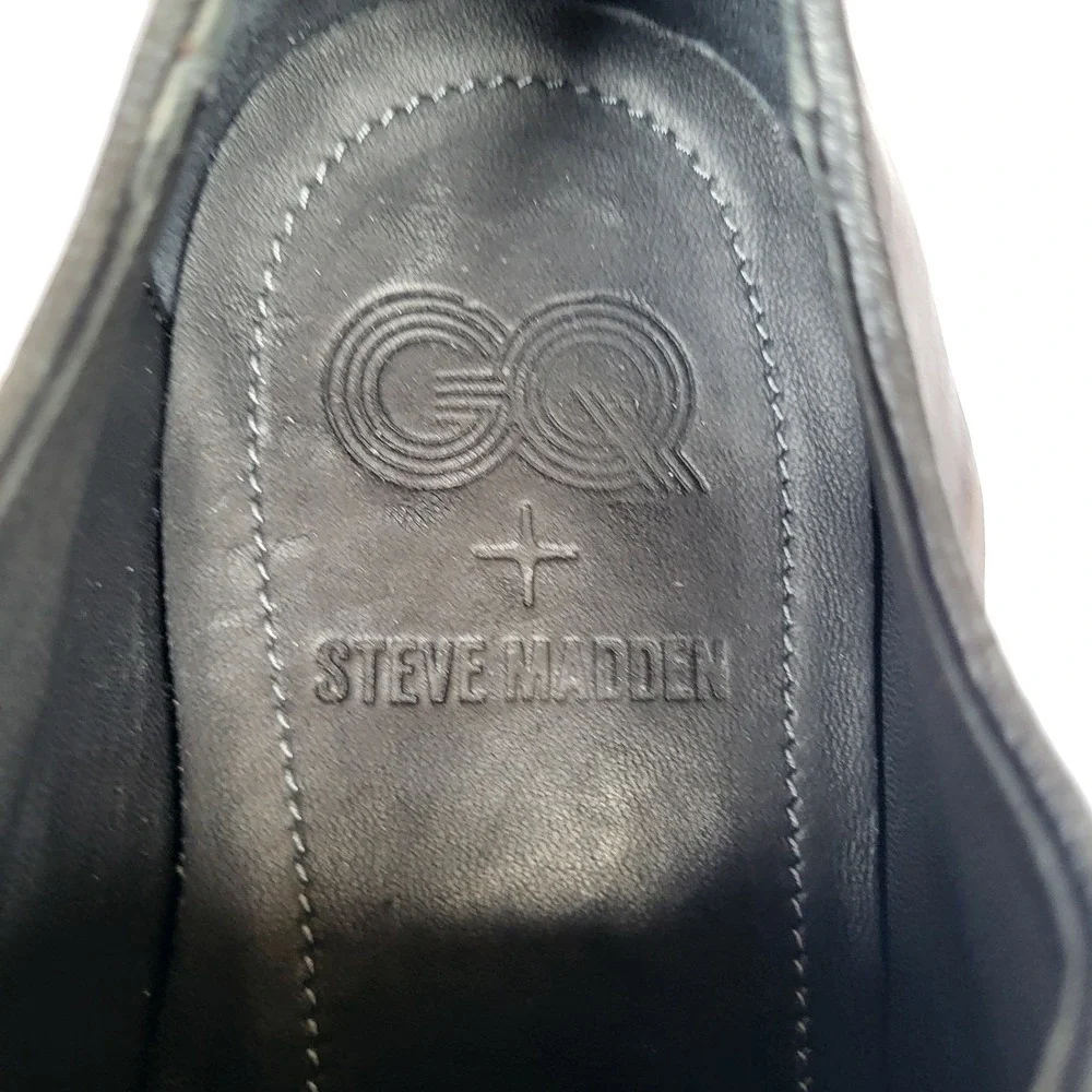 Steve Madden x GQ NELSON Oxfords Men's Size 10 Black